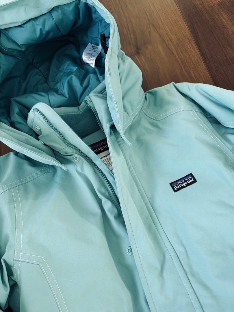 美品Patagonia パタゴニア　スキースノージャケット　キッズ　M 10