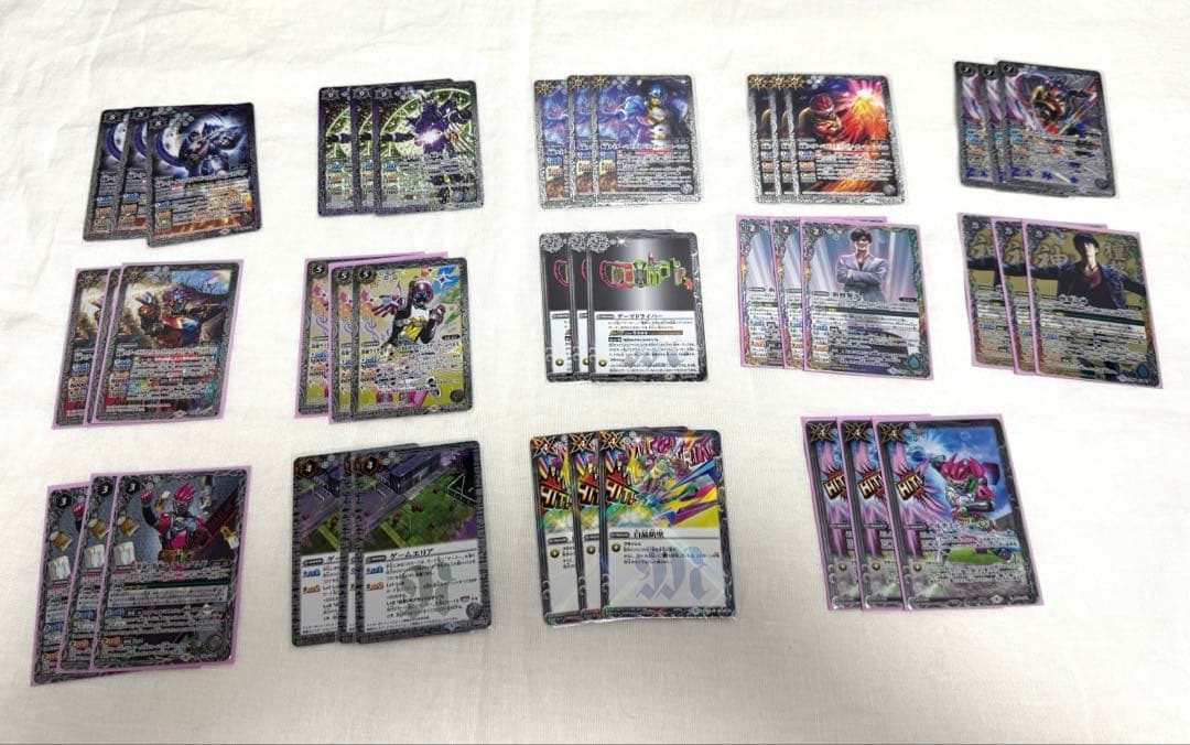 バトスピ 仮面ライダーエグゼイド ゲンム軸 デッキ パーツセット