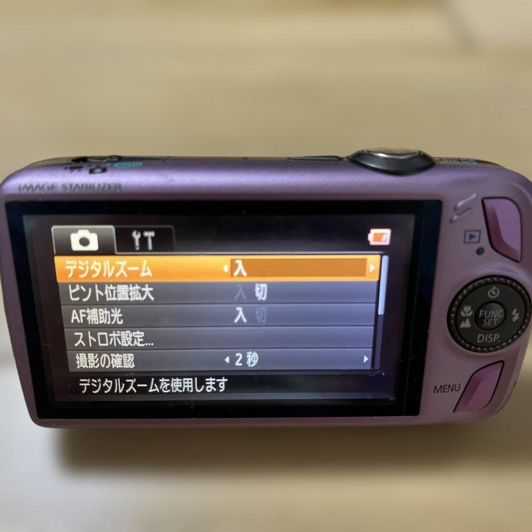 Canon IXY 12.1 MEGA PIXELS パープル