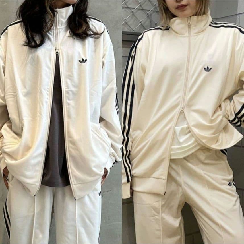 超希少★廃盤品 アディダスベッケンバウアートラックジャケットホワイト黒2XL相当