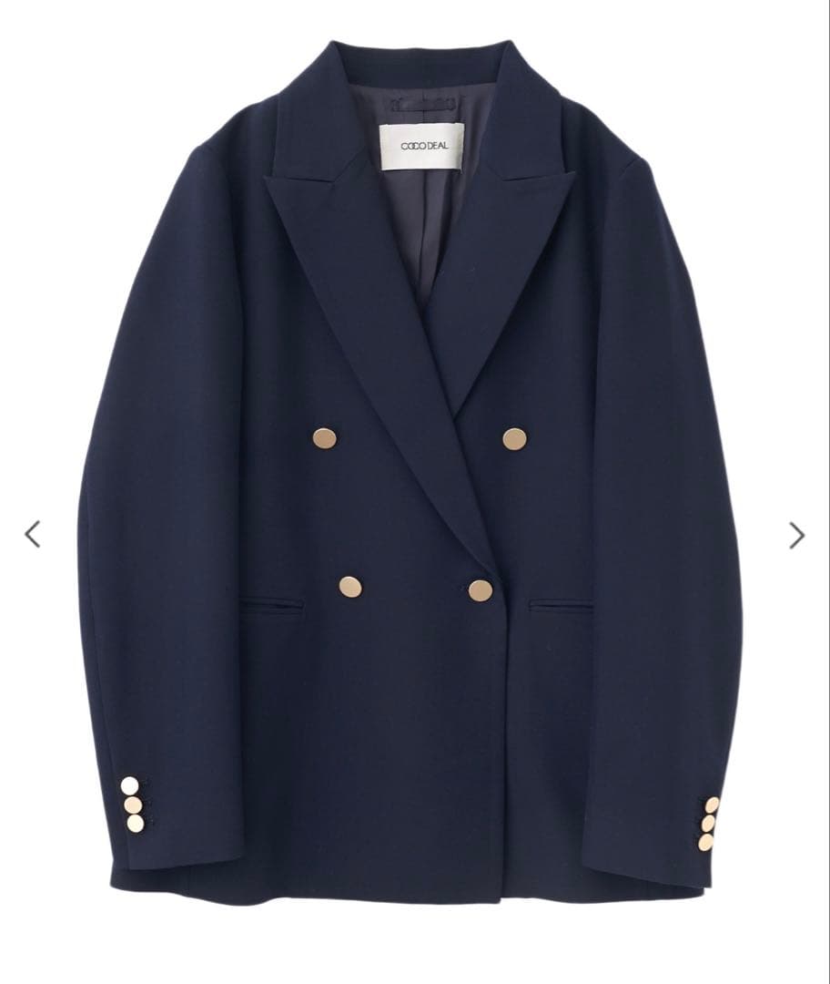 cocodeal ダブルブレストジャケット サイズ1