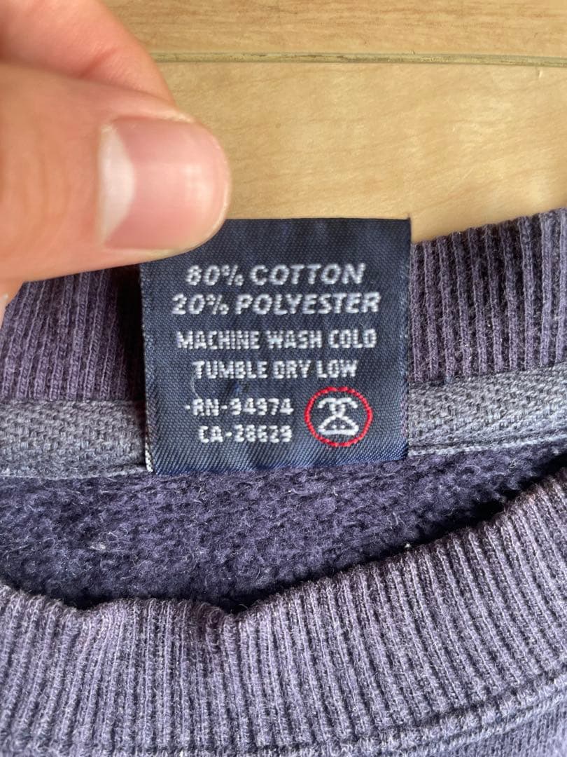 90s old stussy 紺タグ スウェット