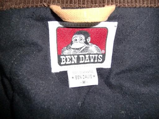 BEN DAVIS　襟コーデュロイ　ダック地　カバーオール