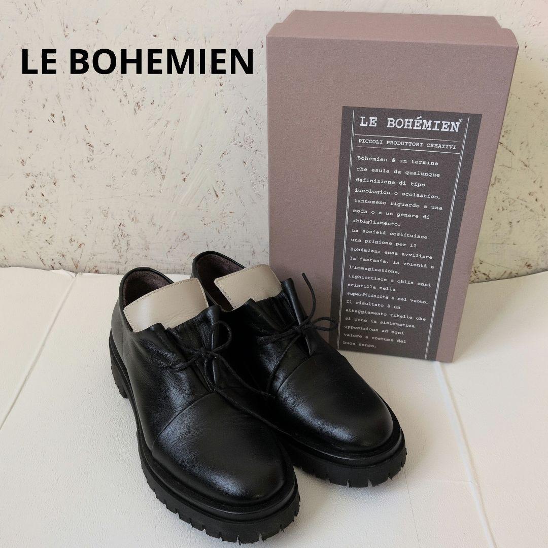 【美品】K9 LE BOHEMIEN バイカラーオックスフォードシューズ 37