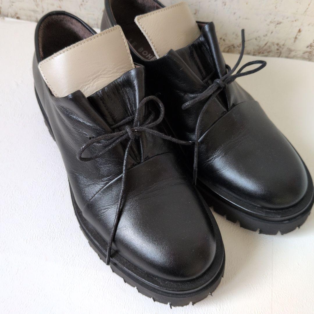 【美品】K9 LE BOHEMIEN バイカラーオックスフォードシューズ 37
