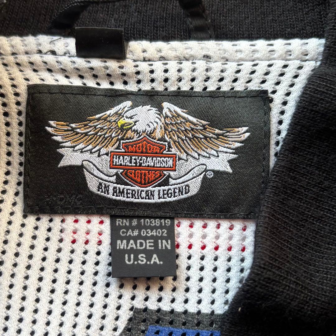 ✨希少✨ハーレーダビットソン　レーシングナイロンジャケット USA製 No.1