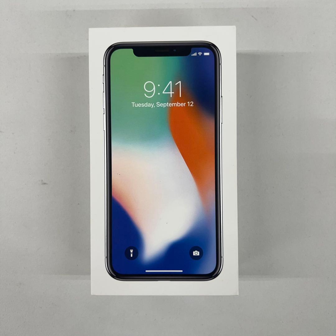 iPhone X 64GB A1902 シルバー SIMフリー