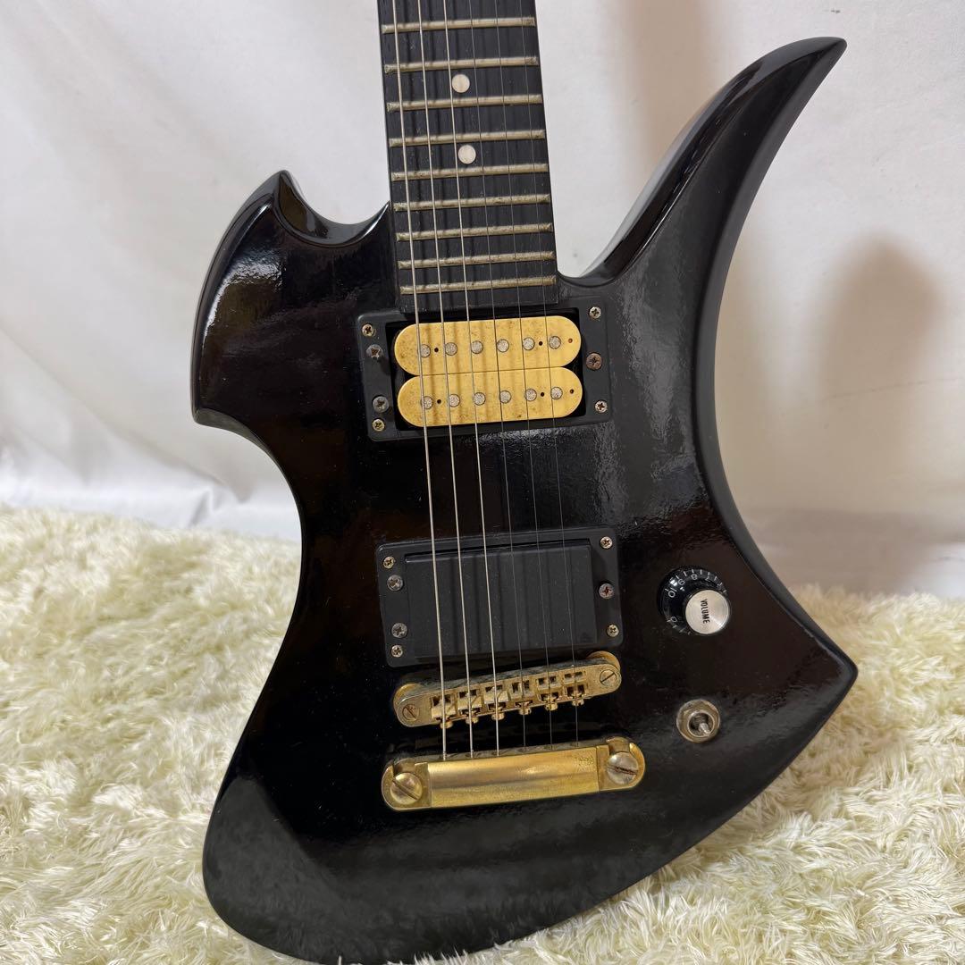 エレキギター　ブラック　ミニギター　hide
