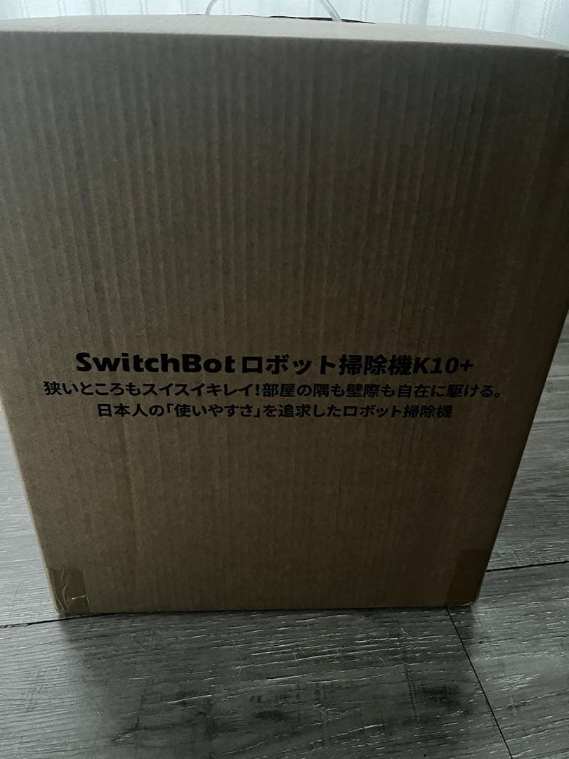 【超小型】SwitchBot ロボット掃除機 K10+