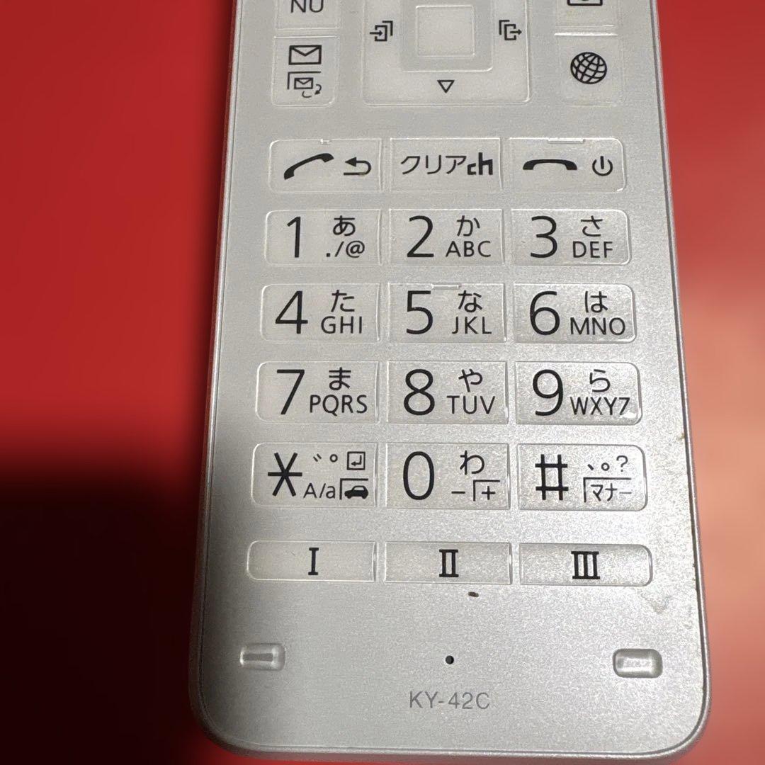 KY-42C フィーチャーフォン 本体