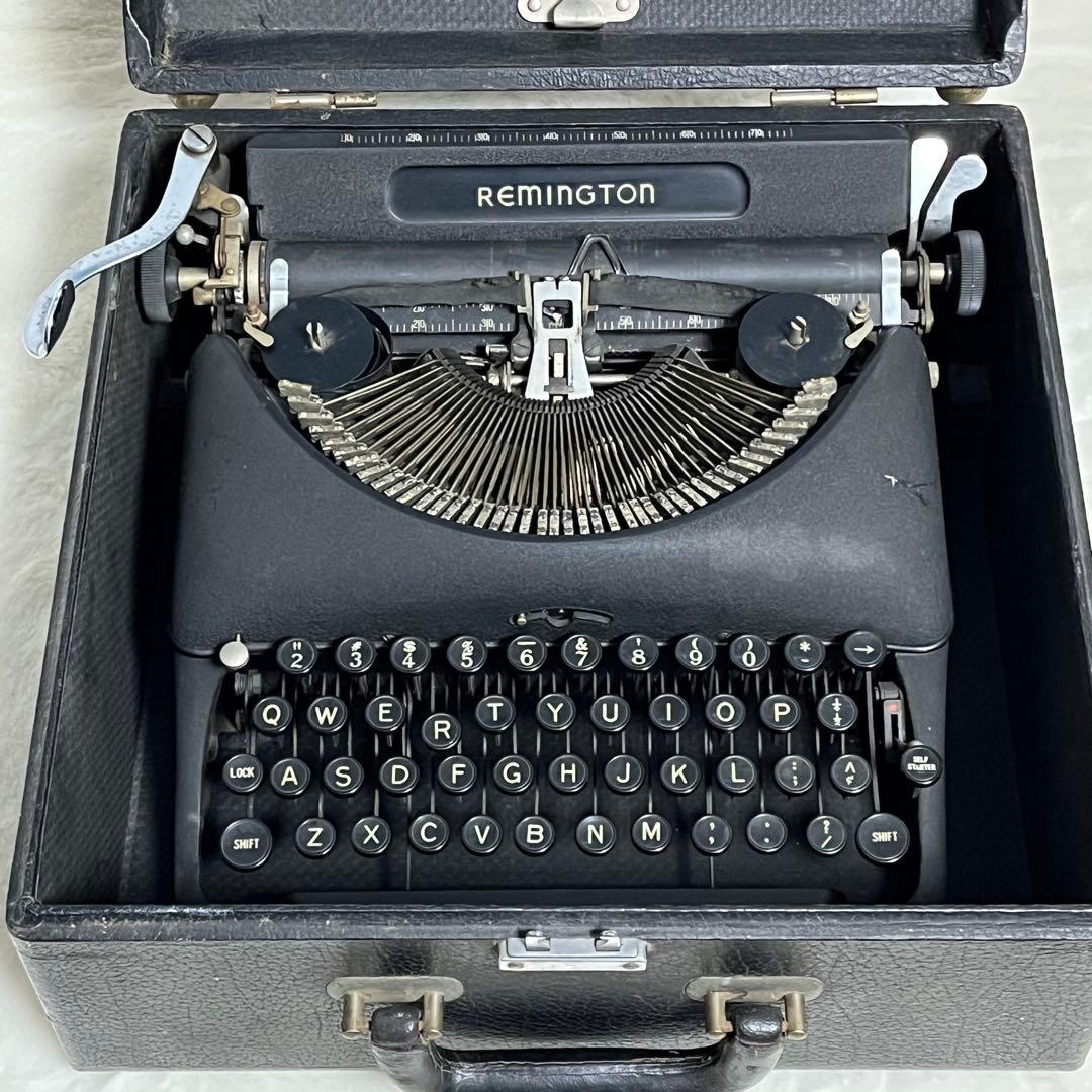 アンティーク　タイプライター　REMINGTON MODEL 5 レミントン社製