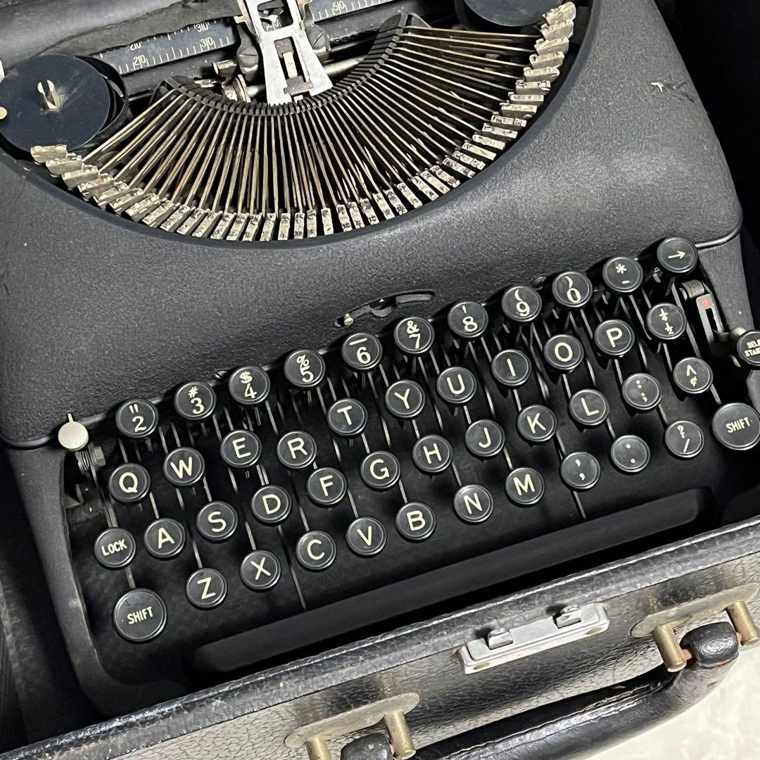 アンティーク　タイプライター　REMINGTON MODEL 5 レミントン社製