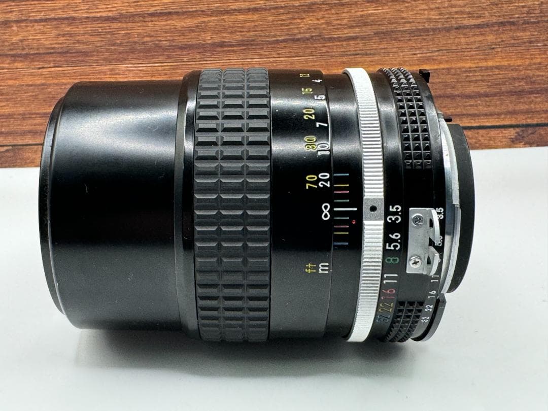 【美品・光学良好】NIKKOR-Q 135mm F3.5 ニコンF用