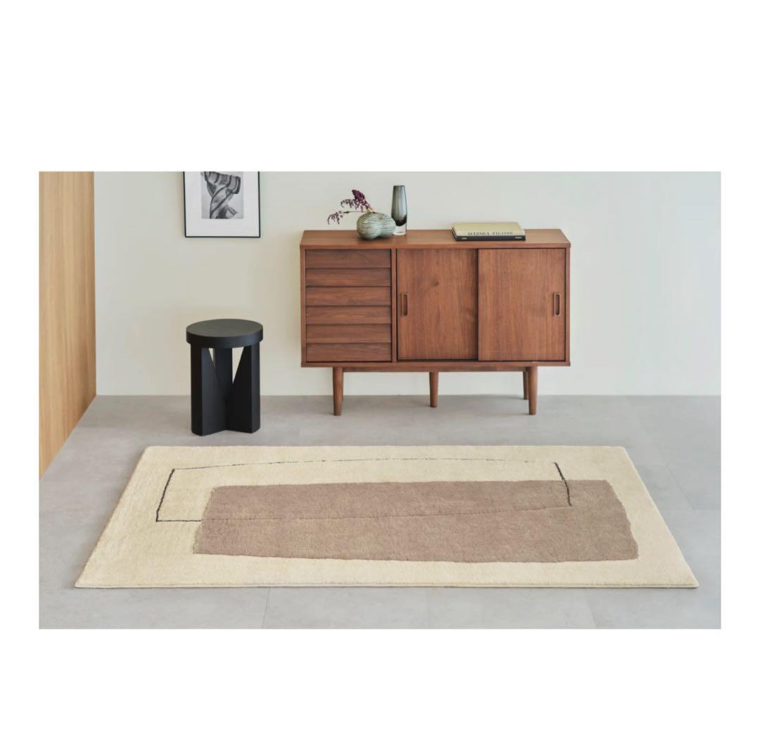 unico ダブラム(DUBRAM)ラグ　アイボリー