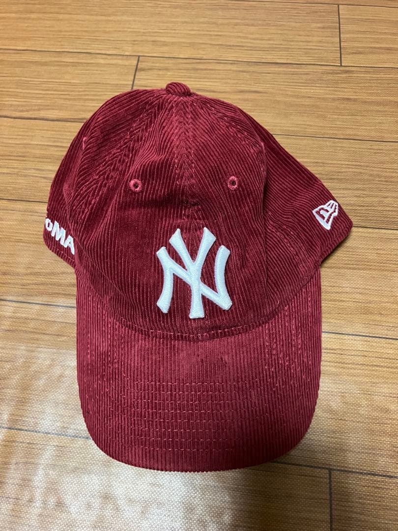 moma store new era コーデュロイキャップ