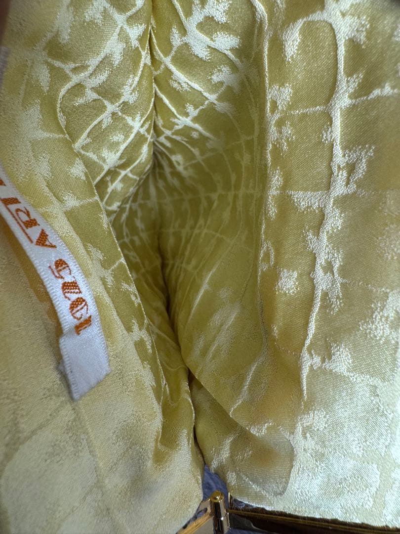 ART DECO アールデコ メタルビーズ パーティバッグ フォーマル　がま口