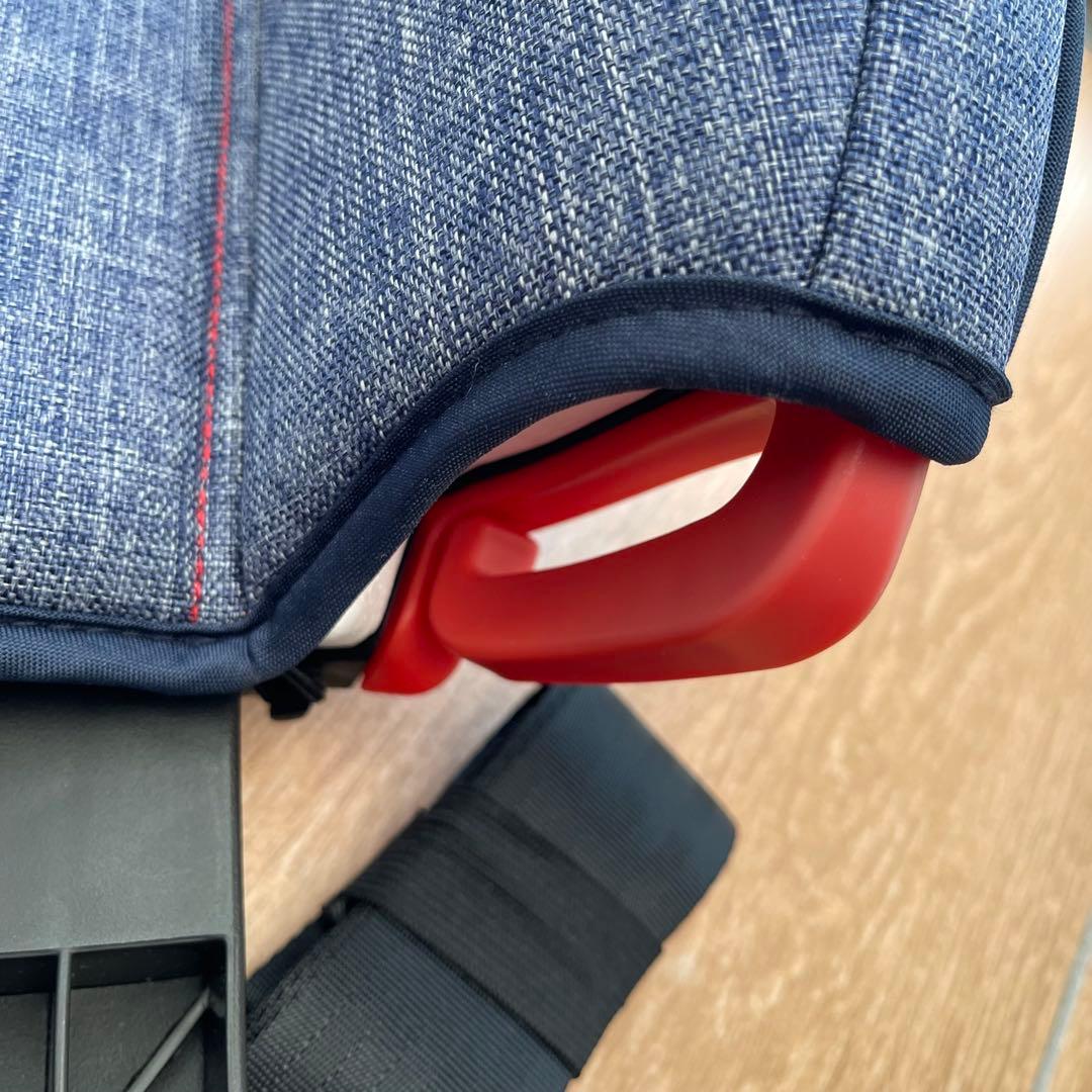 日本育児 ISOFIX・シートベルト トラベルベストEC Fix デニム