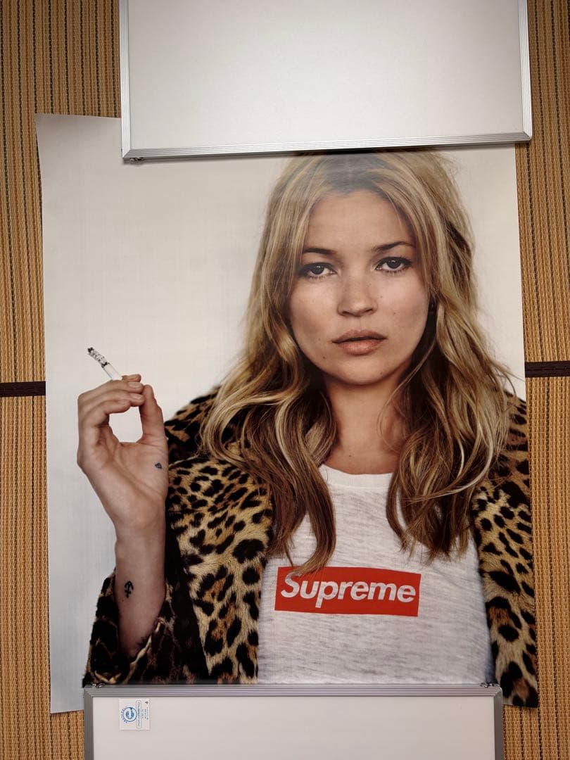 y*o様 supreme ケイトモス ポスター