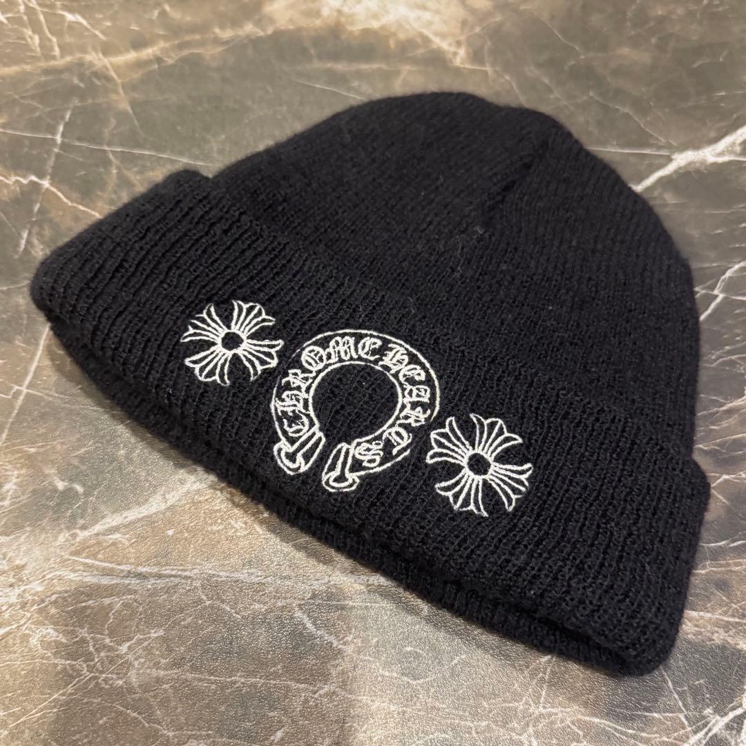 希少 正規品 クロムハーツ WOOL WATCH CAP ウールワッチキャップ