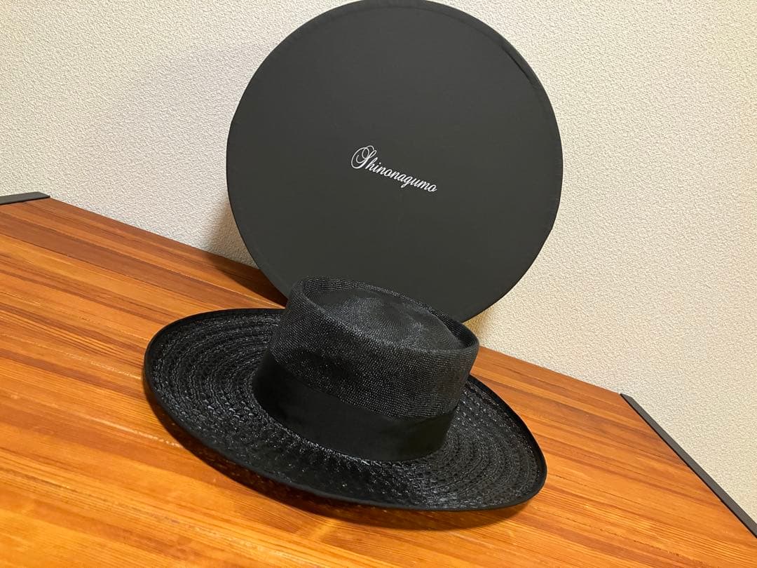 【極美品】shinonagumoシノナグモ roku6 パナマハット