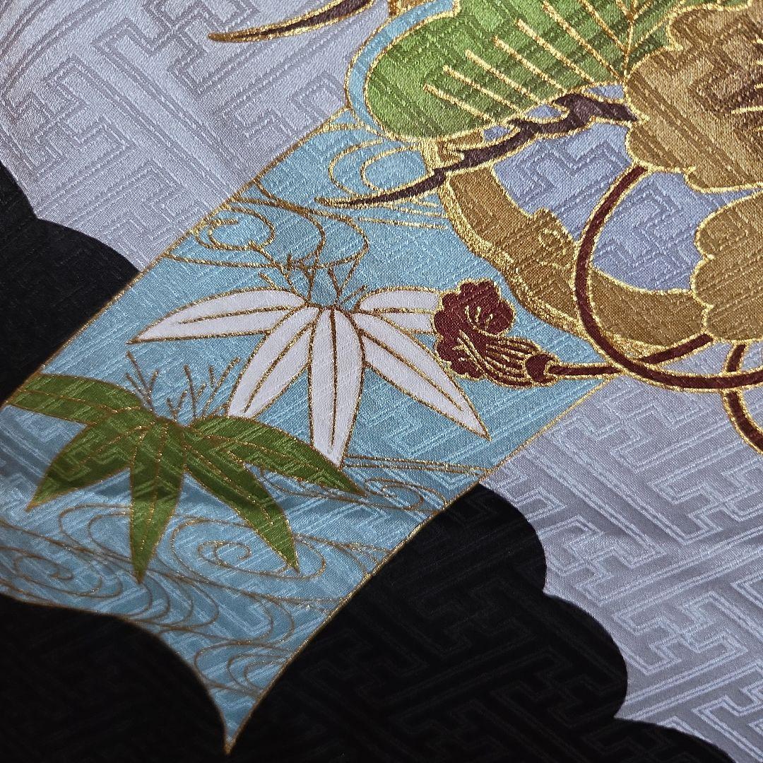 1-11　正絹　男の子お祝い着物　長襦袢付き　産着　逸品