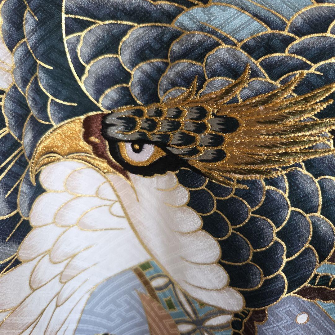 1-11　正絹　男の子お祝い着物　長襦袢付き　産着　逸品