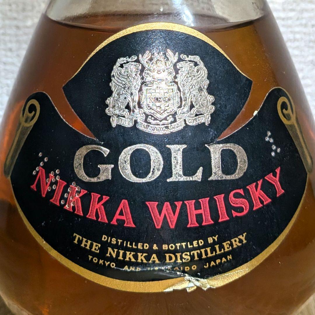 ニッカ　ゴールド　GOLD　特級　従価税率適用　720ml 43％　古酒　未開栓