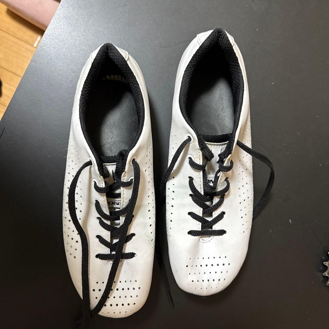 BONT ロードシューズ、トラックシューズサイズ41　美品　靴紐　njs