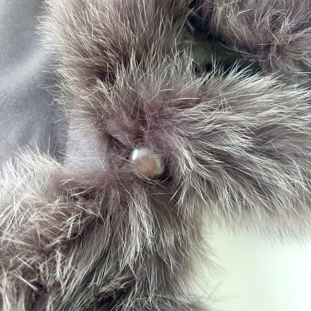 【未使用タグ付き カシミヤ混】ロロピアーナ生地使用 カシミヤ混 ポンチョ フード