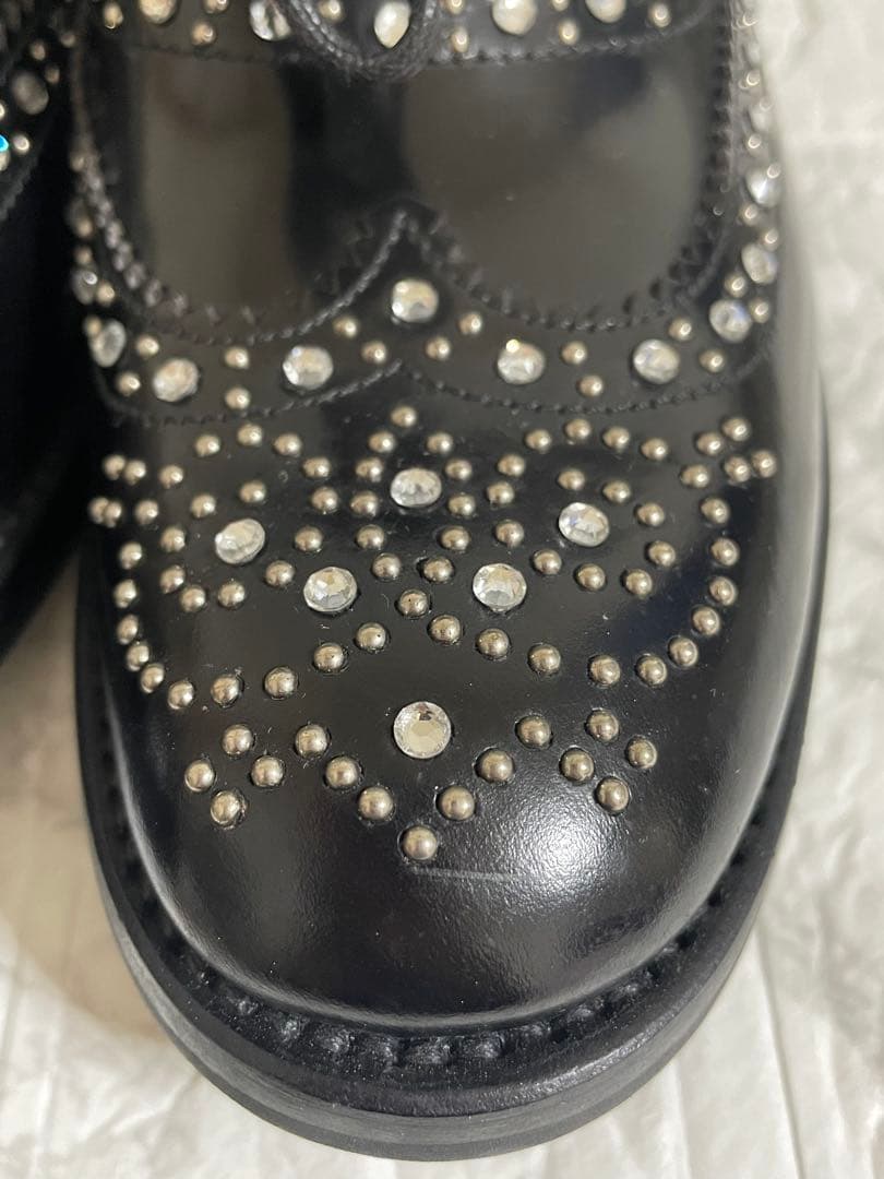 新品未使用　 Church’s Churchs スタッズシューズ　チャーチ靴