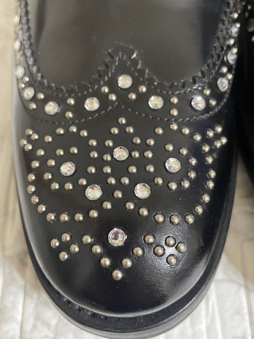 新品未使用　 Church’s Churchs スタッズシューズ　チャーチ靴