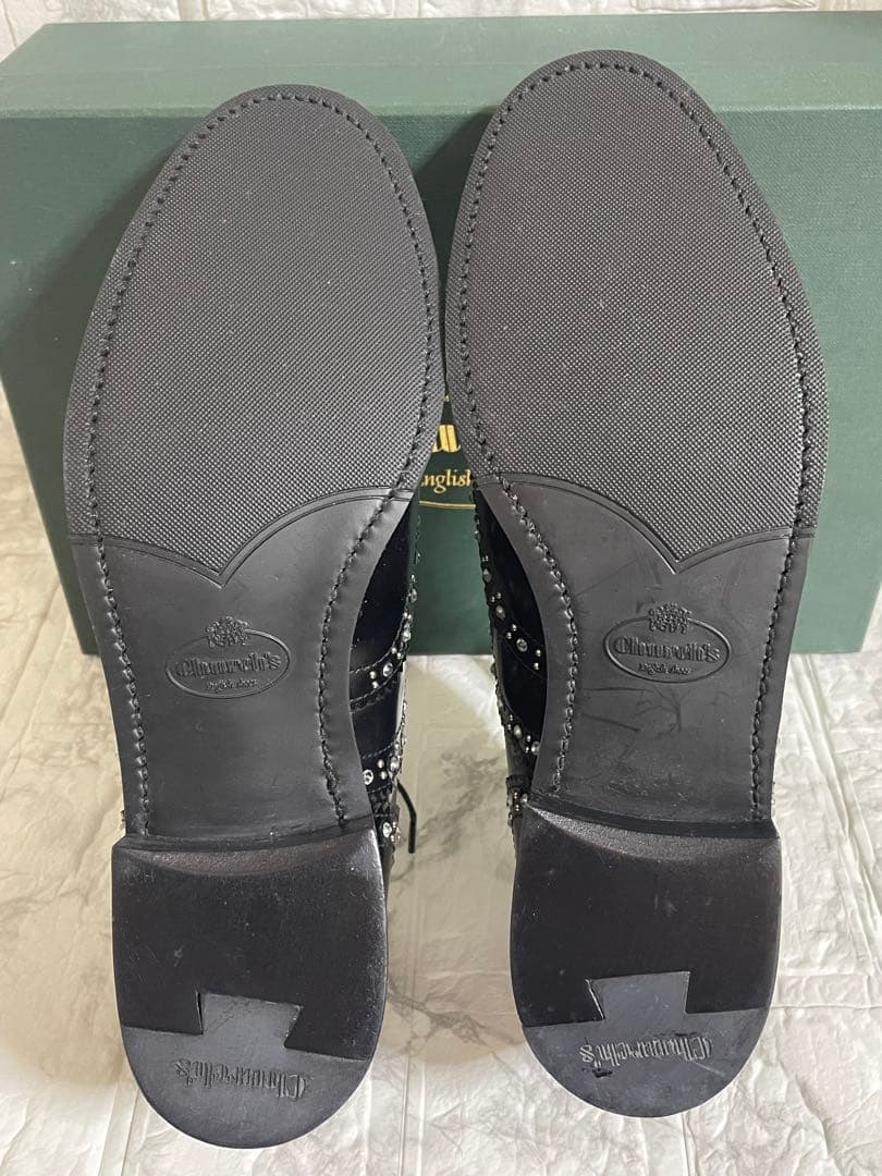 新品未使用　 Church’s Churchs スタッズシューズ　チャーチ靴