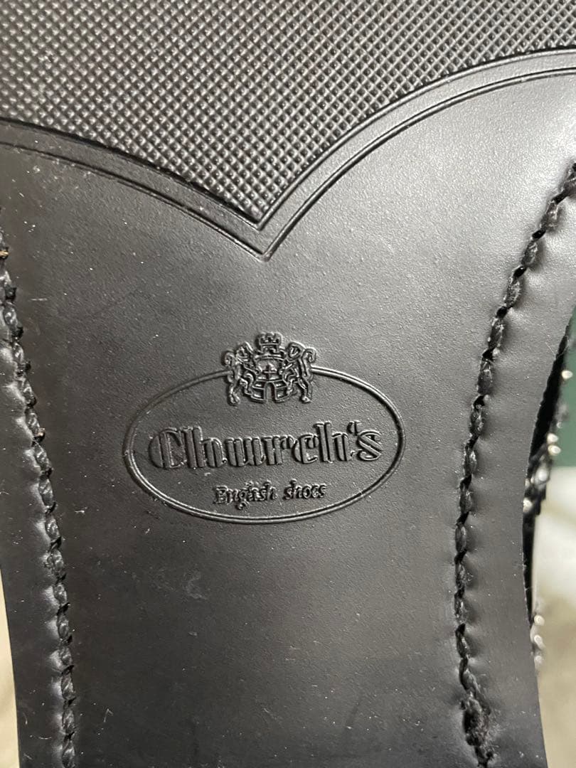 新品未使用　 Church’s Churchs スタッズシューズ　チャーチ靴