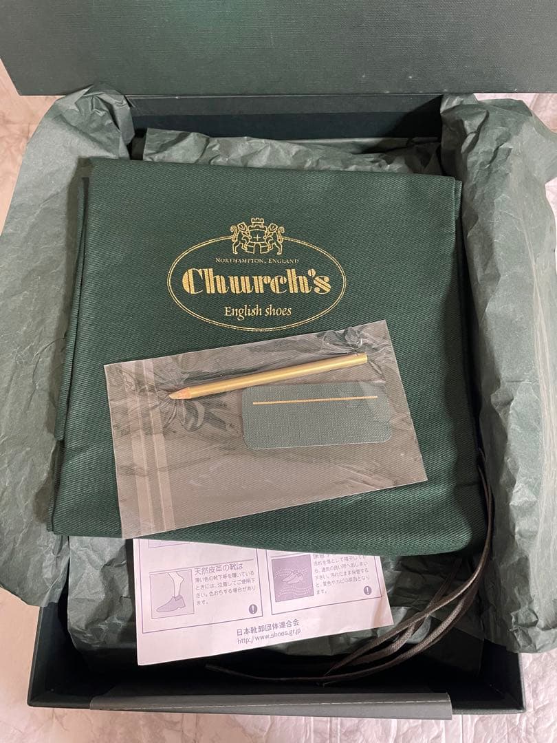 新品未使用　 Church’s Churchs スタッズシューズ　チャーチ靴