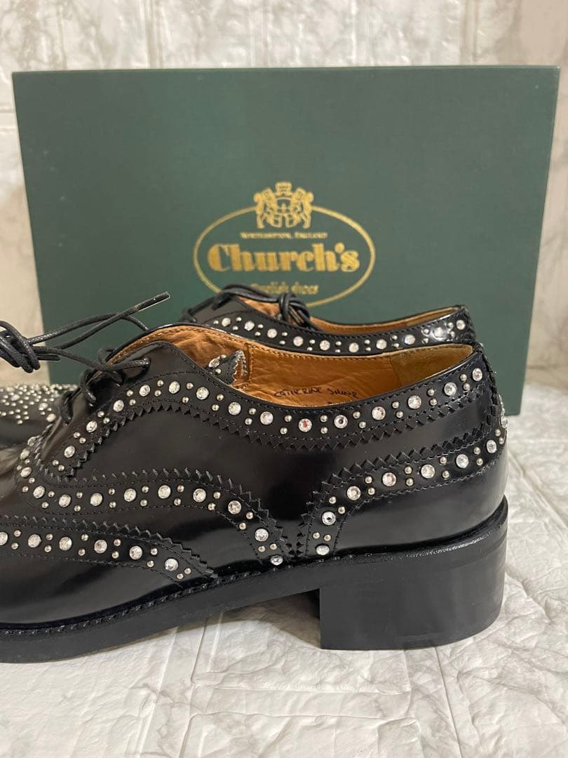 新品未使用　 Church’s Churchs スタッズシューズ　チャーチ靴