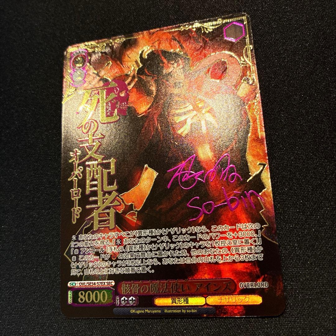 ヴァイス　骸骨の魔法使い　アインズ　SEC