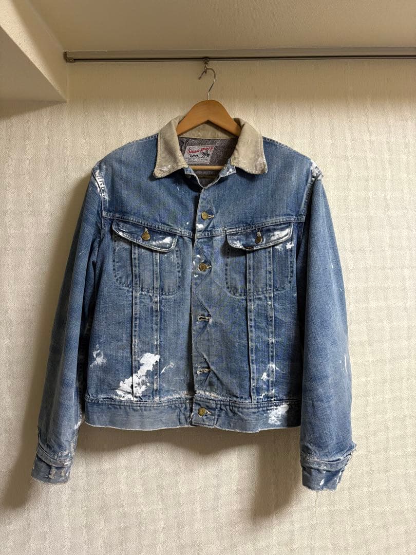 60s Lee 101LJ sz42 LONG！ストームライダー