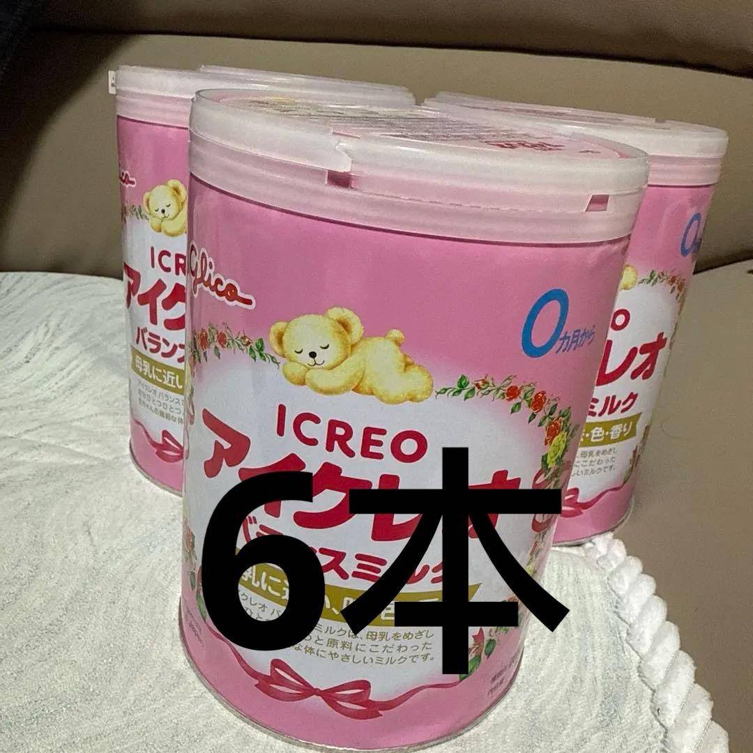 ICREO バランスミルク 0ヶ月から 6本