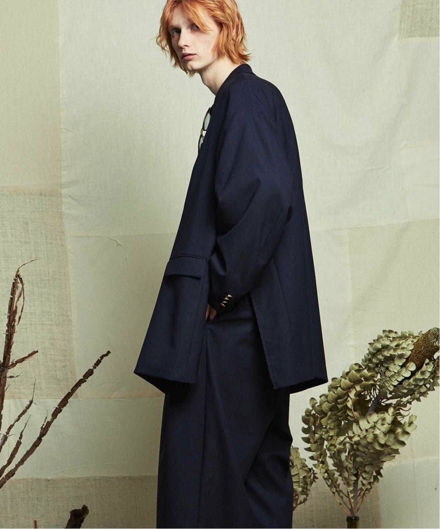 コーデュラウールピークドラペルプライムオーバー金ボタンダブルブレザー サイズ0