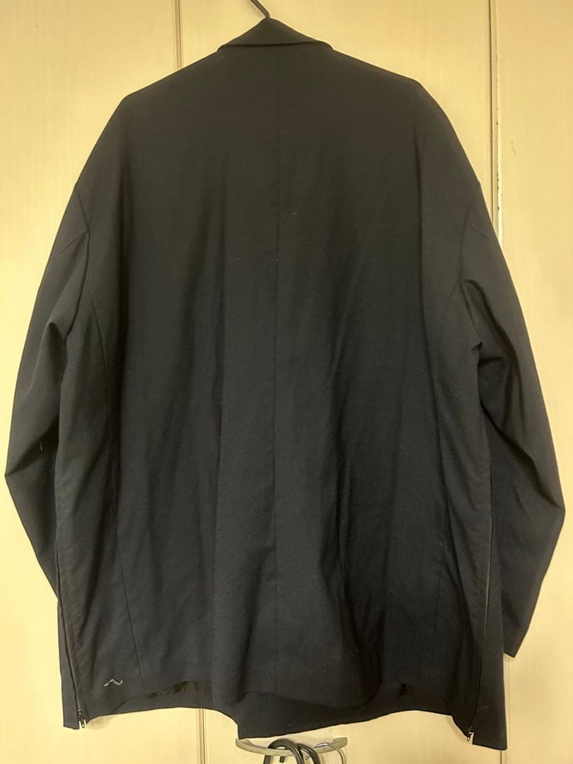 コーデュラウールピークドラペルプライムオーバー金ボタンダブルブレザー サイズ0