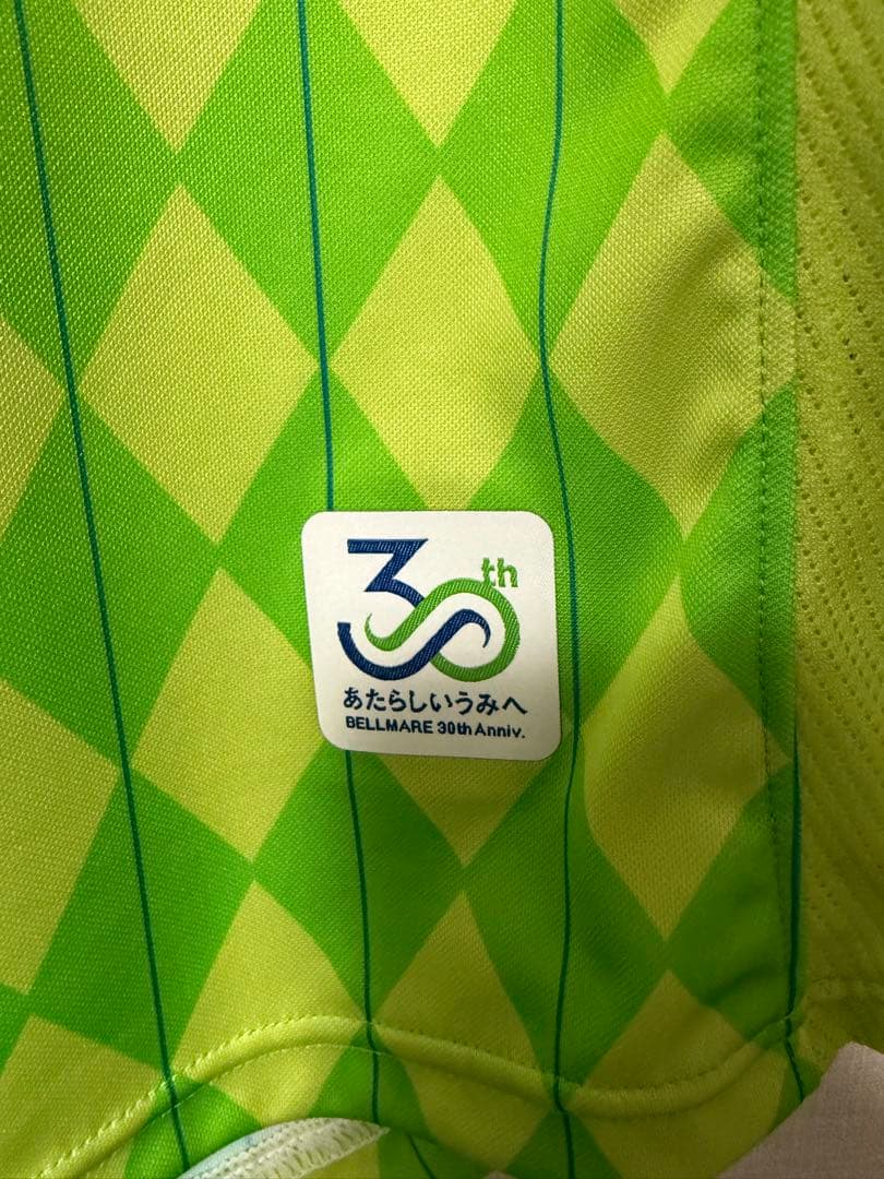 Jリーグ 湘南ベルマーレ　30周年記念ユニフォーム　XOサイズ