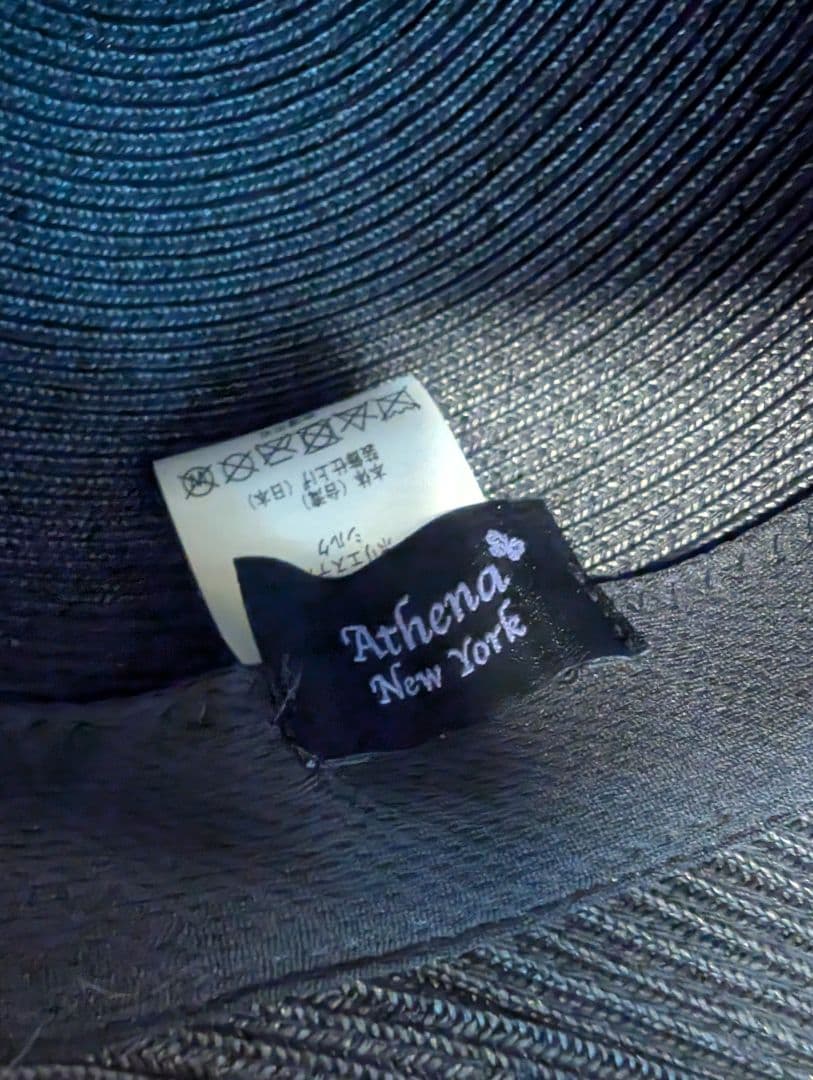 アシーナニューヨーク　JANET TANBODY キャップ　ブラック