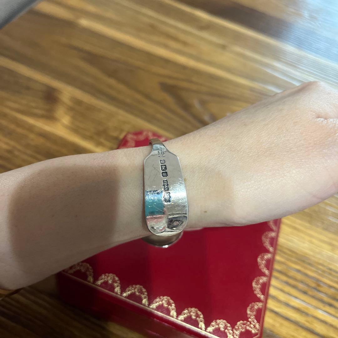 アトリエダンダン　Atelier d'antan シルバースプーンバングル