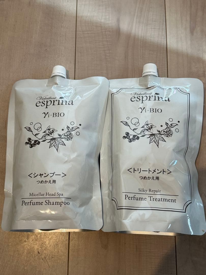 esprina Perfume Shampoo & Treatment詰替セット