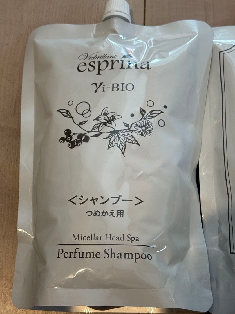 esprina Perfume Shampoo & Treatment詰替セット