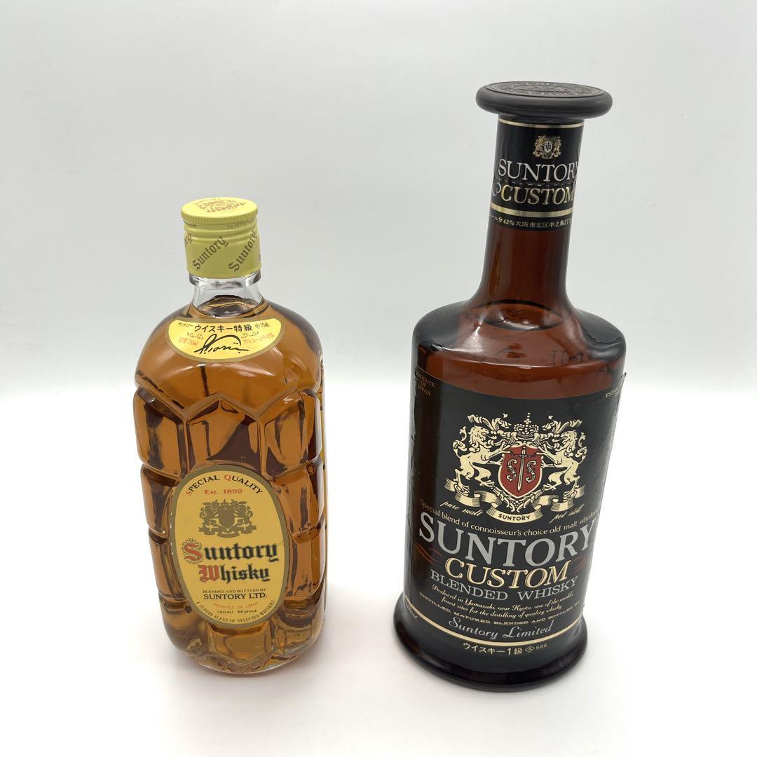 【古酒】サントリー ウイスキー 特級 角瓶/suntory custom 1級
