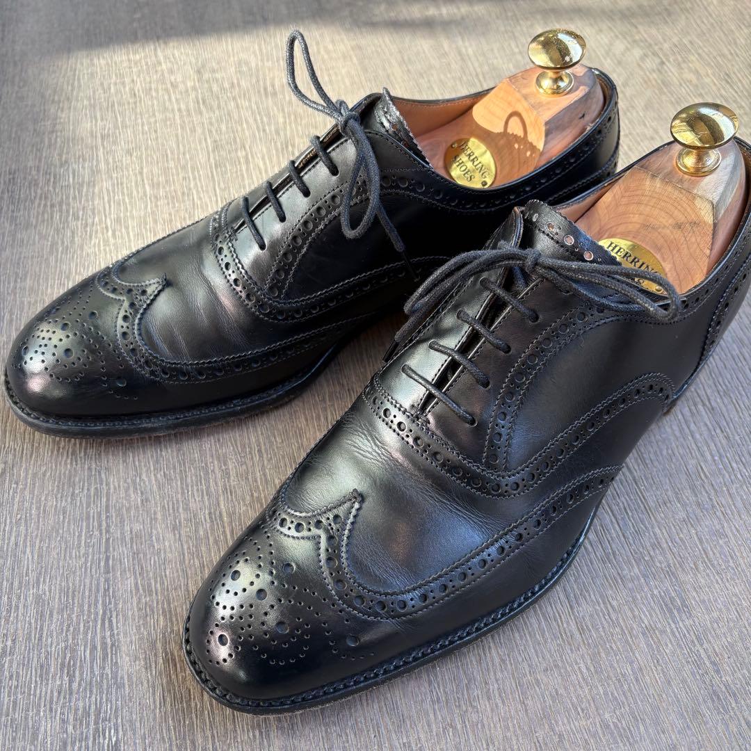 【JOSEPH CHEANEY】 ARTHUR Ⅲ / ブラックUK8(F)