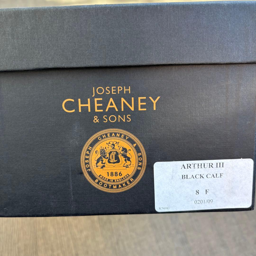 【JOSEPH CHEANEY】 ARTHUR Ⅲ / ブラックUK8(F)