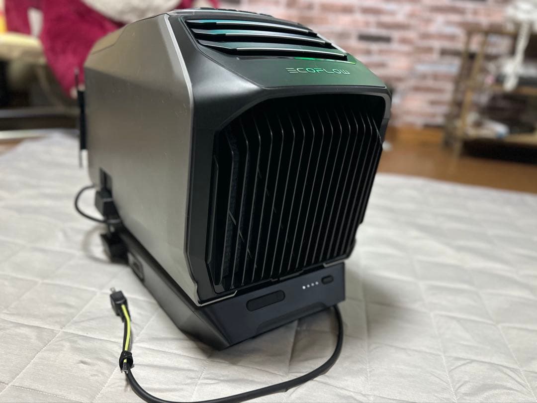 ただ ECOFLOW WAVE2 冷暖房エアコン 専用バッテリー付き