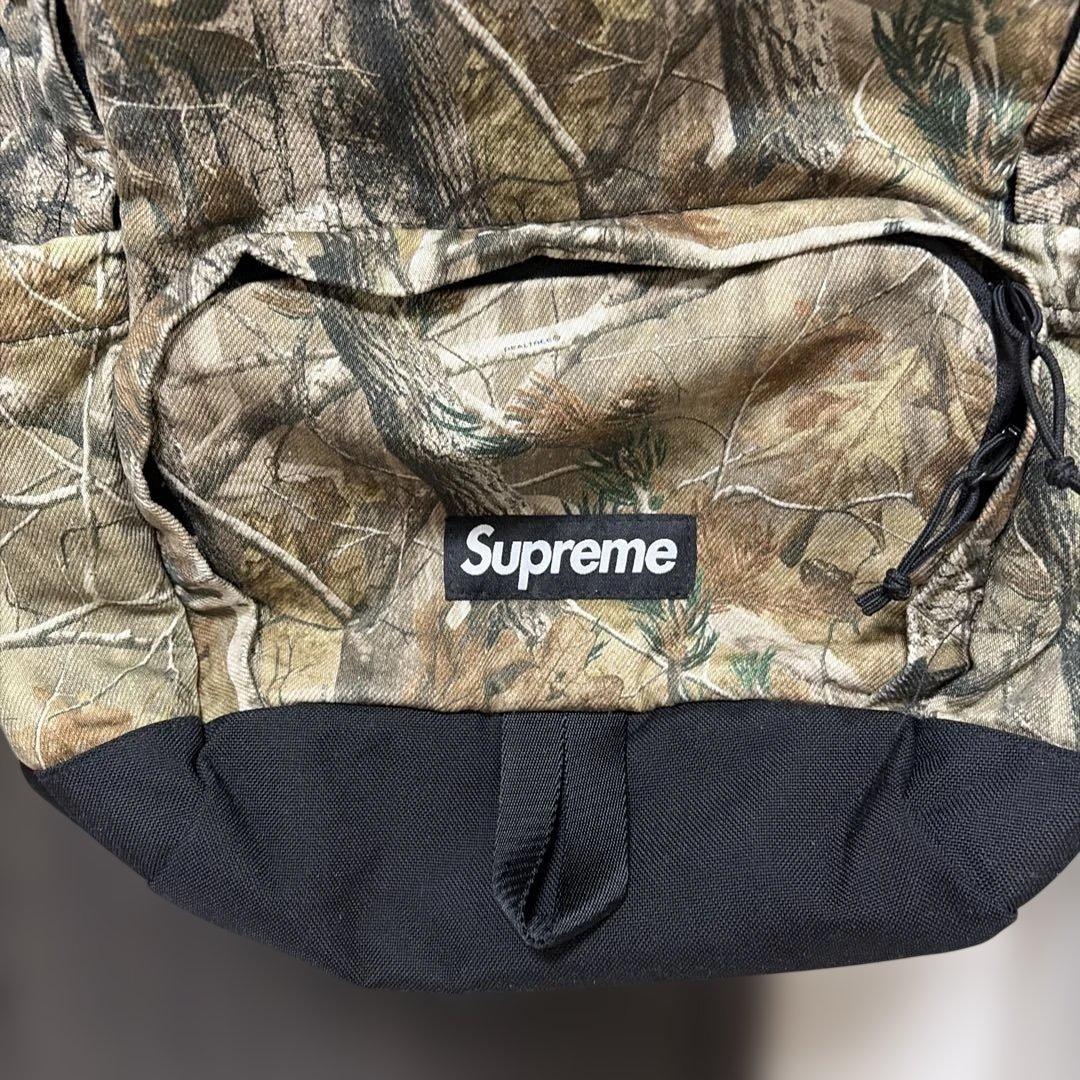 【美品】supreme 25FW Denim Backpack リアルツリー